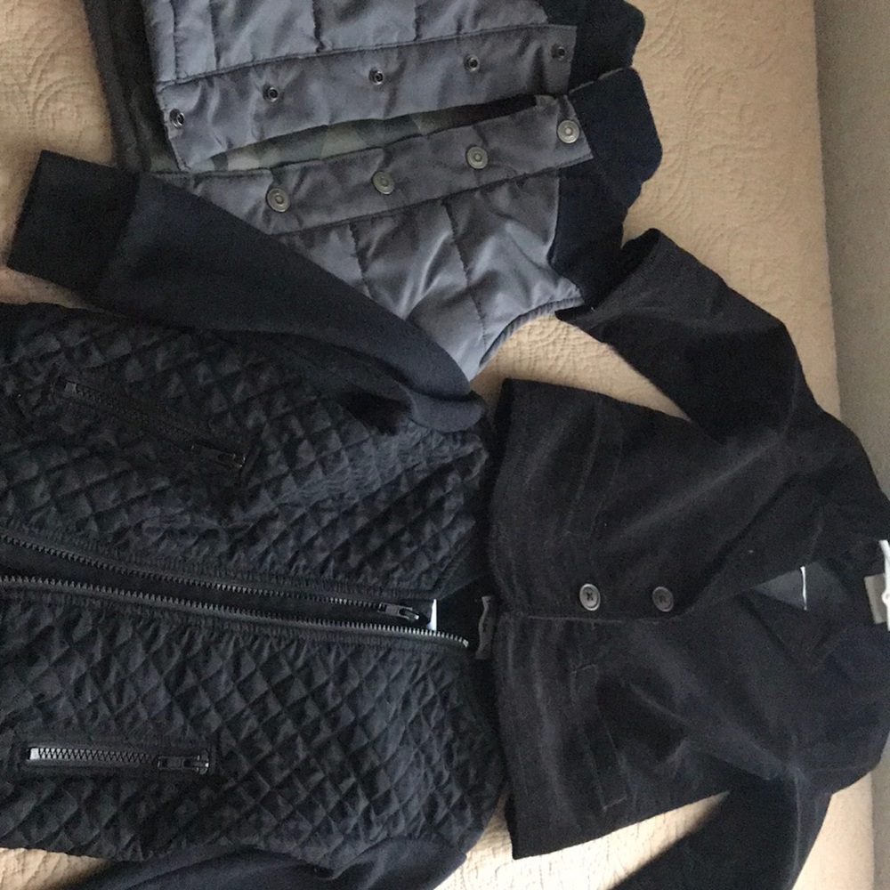 Chaquetas 3 piezas chaleco 2T saco 2T suéter 3T